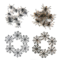 4A 10PK 4CM SPIDER & 6PK 8CM WEB