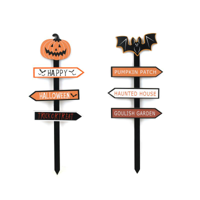 2A 55CM HALLOWEEN STAKE SIGN