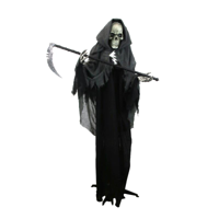 178CM ANIMATED STANDING GRIM REAPER-3XAA BATTERY