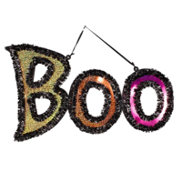 33X20CM HANGING BOO SIGN