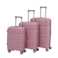 3/SET BLUSH SUITCASE-28"/24"/20"