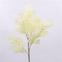 96CM IVORY SILVER WATTLE SPRA