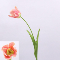 PINK TULIP SPRAY W/LEAVES 71C