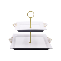 SQUARE 2 TIER STAND