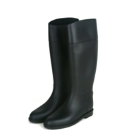 WOMENS BLACK PU TALL BOOTS ASST.SIZES