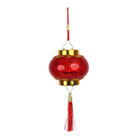 D15CM FORTUNE LED RED LANTERN