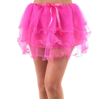 36CM RUFFLED EDGE TUTU-PINK