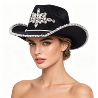 RHINESTONE COWGIRL HAT