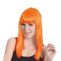 LONG WIG-ORANGE