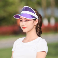 SUN VISOR PARTY HAT-PURPLE