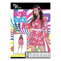 WOMENS HIPPIE COSTUME-M
