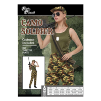 CAMOUFLAGE ARMY COSTUME-S