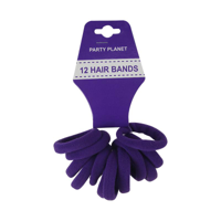ELASTIC HAIR BANDS-PURPLE