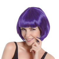 BOB WIG-PURPLE