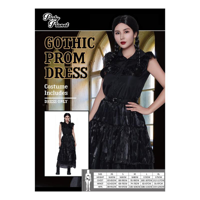 WEDNESDAY DANCE DRESS-M