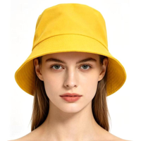 YELLOW BUCKET HAT