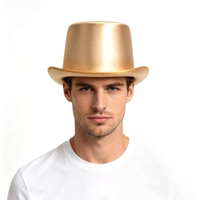 METALLIC GOLD TOP HAT