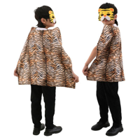 TIGER CAPE & MASK SET
