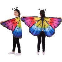 105X50CM BUTTERFLY CAPE & HEADBAND SET