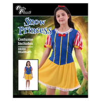 SNOW PRINCESS-INCLUDING DRESS, HEADBAND, SIZE XXL