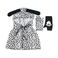 2PC SPOTTY DOG DRESS UP KIT-SUITABLE FOR KIDS 10-14 YO