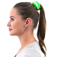 2PK STRIPE HAIR BAND-GREEN