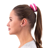 2PK STRIPE HAIR BAND-PINK