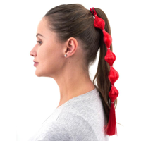 TROLLS SINGLE BOHO BRAID-RED