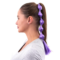 TROLLS SINGLE BOHO BRAID-PURPLE