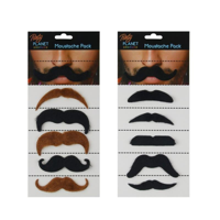 2A 6PK MOUSTACHES