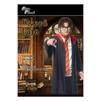GRYFFINDOR CLOAK AND TIE-ADUT ONE SIZE FITS MOST