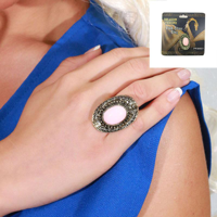PINK STONE RING
