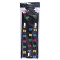 18TH BIRTHDAY SUSPENDER