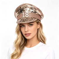 18 SEQUIN HAT