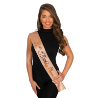 21ST BIRTHDAY SASH-ROSE GOLD