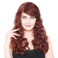 BROWN GLAMOUR WIG
