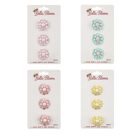 4A 3PK FLORAL HAIR TIE