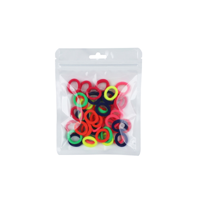 40PK 2.5CM HAIR TIES