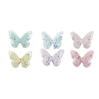 3A 2PK BUTTERFLY HAIR CLIPS