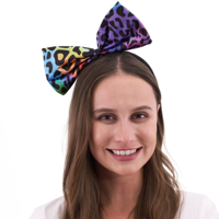 80'S ANIMAL PRINT HEADBAND