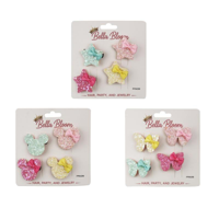 3A 4PK SEQUIN HAIR CLIPS