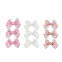 3A 3PK BOW HAIR CLIPS