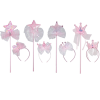 4A PINK HEADBAND & WAND SET