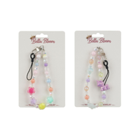 2A COLOURFUL BEADED BAG CHARM