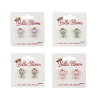 4A MINI TEDDY BEAR EARRINGS