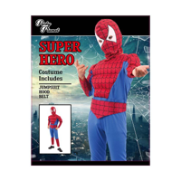 BOY SPIDER-MAN MUSCLE COSTUME-XL