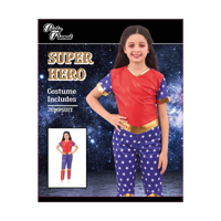 GIRL HERO COSTUME-XXLRG