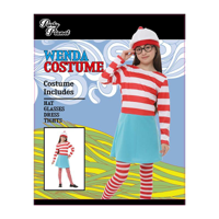 WALLY RED AND WHITE STRIPED C