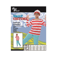 WALLY RED AND WHITE STRIPED C