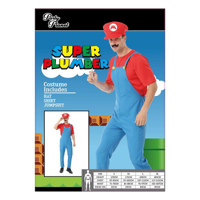 MAN PLUMBER (RED) SIZE M